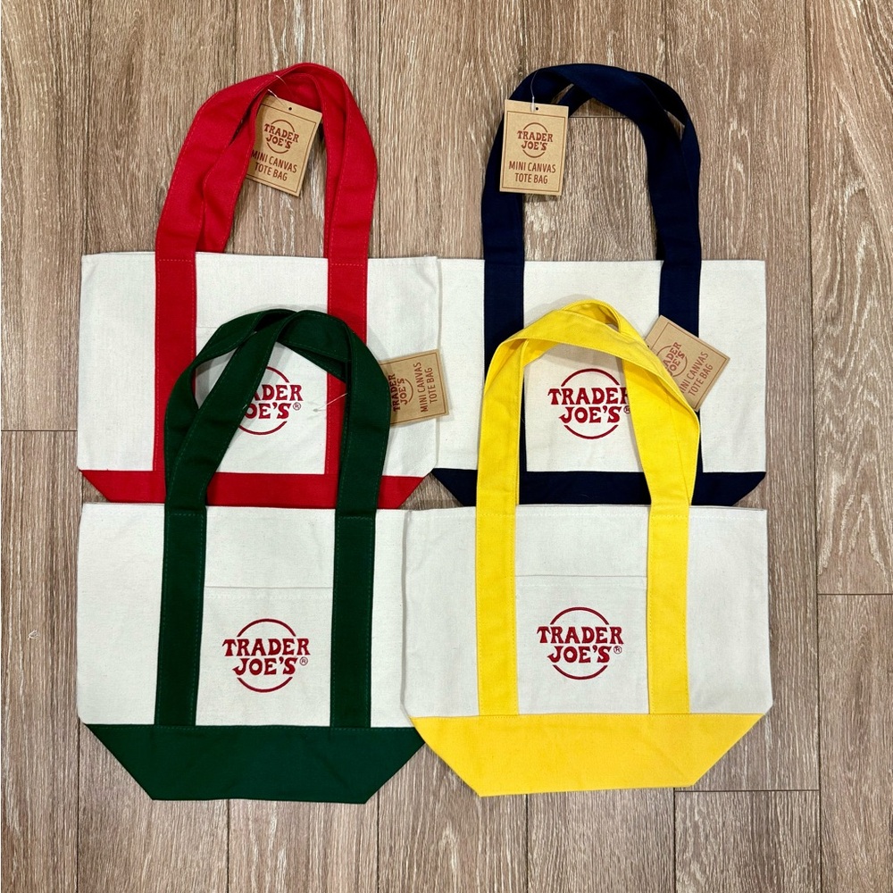Trader Joe’s Mini Canvas Tote Bag